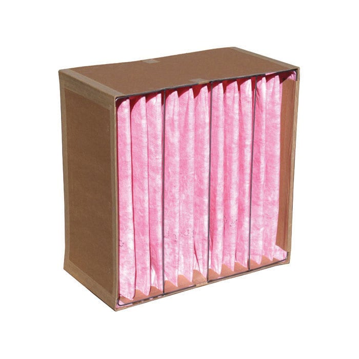 Koch Multi-Test Rigid MTR 95 ~MERV 14 rigid self-supported extended-surface synthetic cartridge filter (no basket required)
