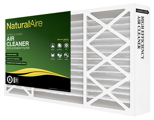 20x20x5 NaturalAire Choice Allergen MERV 8 Filters 82655.052020 (2 pack)