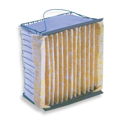 Koch Multi-Test MT 50/60 ~MERV 11 extended-surface collapsible synthetic cartridge filter for Farr HP basket framework, sold by the case