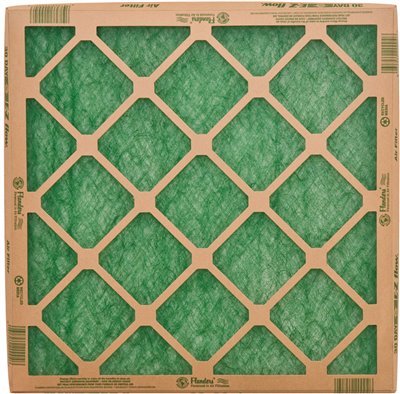 14x30x1 Flanders Nested Glass EZ-Green Filter (24 Filters)