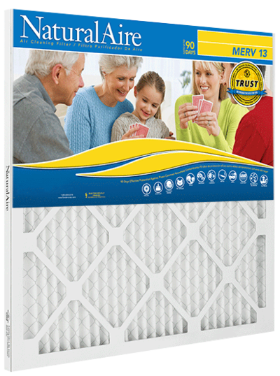 18x24x1 NaturalAire Healthy Ultra MERV 13 Filters (12 pack)