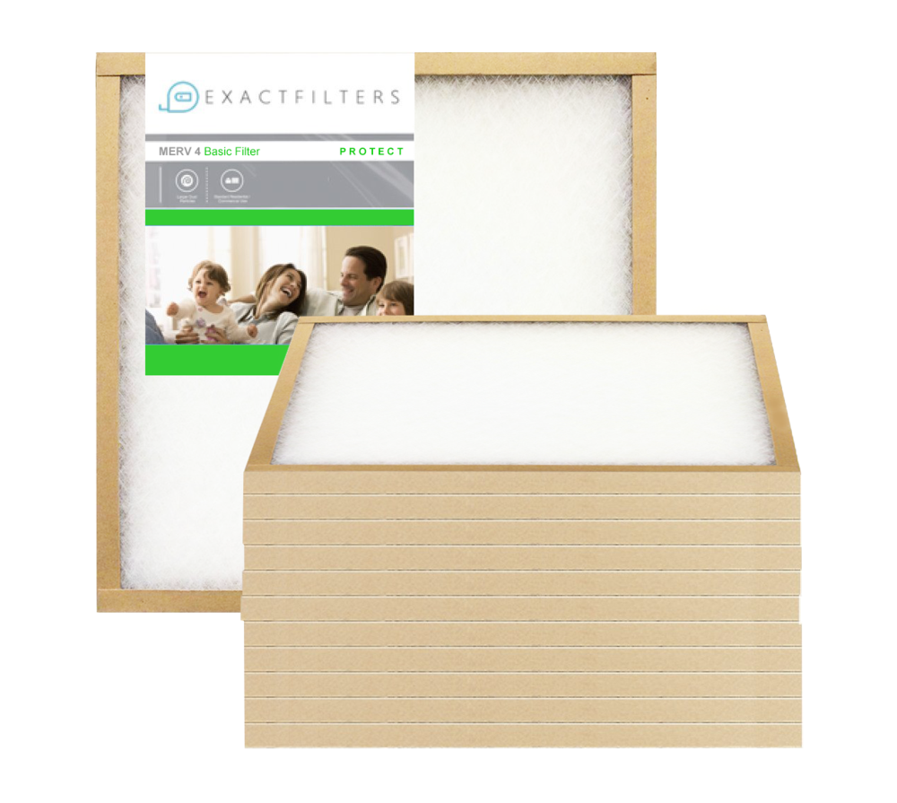 23x20x1 Filters Basic MERV 4 (12 pack)