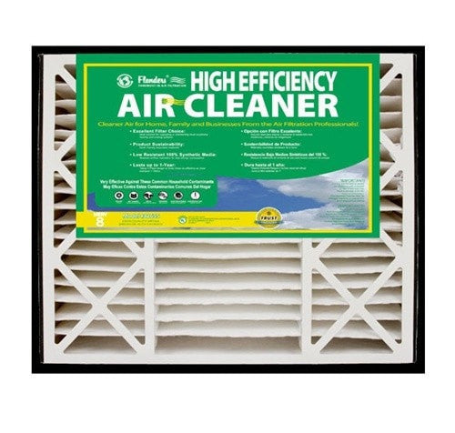 Flanders AAF Pleated Filter Flanders Precisionaire 16x25x3 AB300 Replacement Filters (2 Filters)
