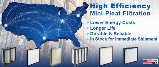 Why Mini-Pleat Filters Save Energy, Time & Headaches in Commercial HVAC