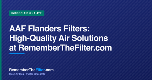AAF Flanders Filters: High-Quality Air Solutions at RememberTheFilter.com