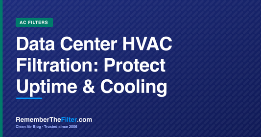 Data Center HVAC Filtration: Protect Uptime & Cooling