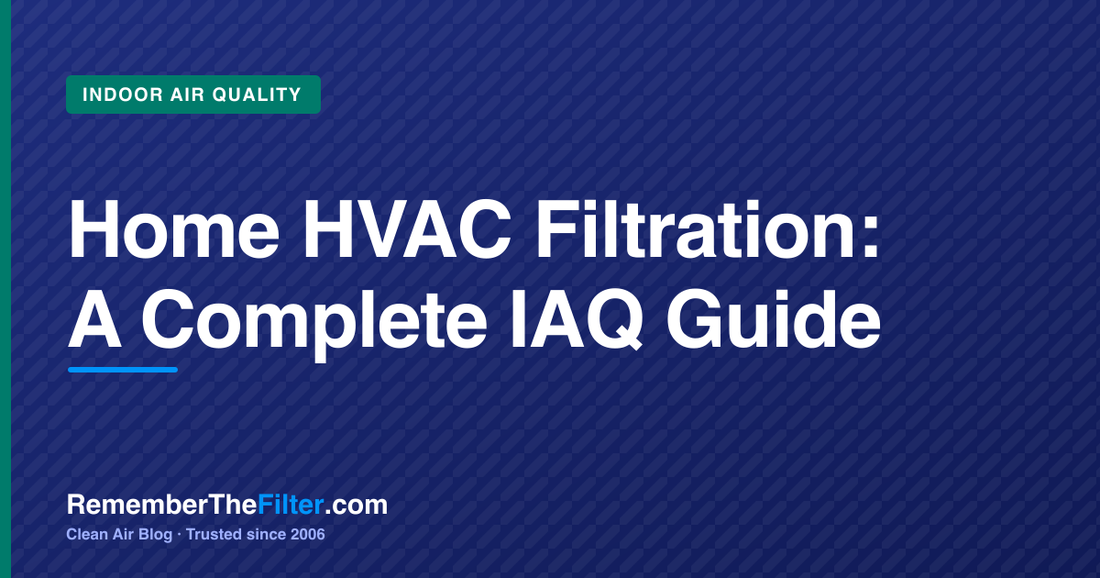 Home HVAC Filtration: A Complete IAQ Guide