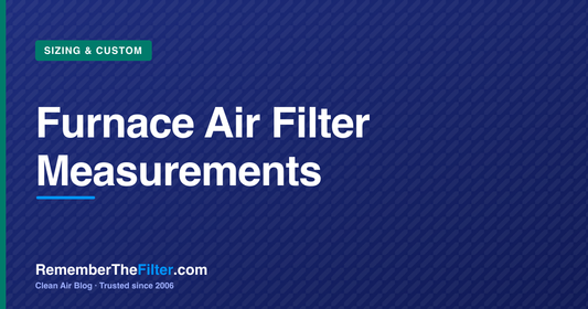 Furnace Air Filter Measurements