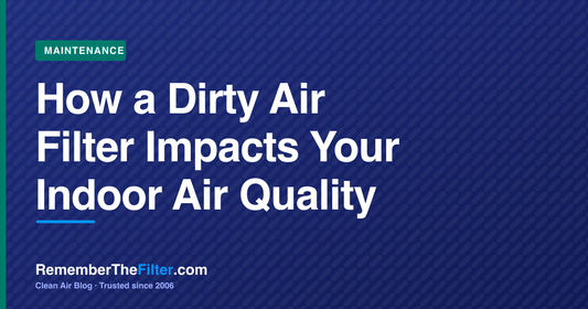 How a Dirty Air Filter Impacts Your Indoor Air Quality