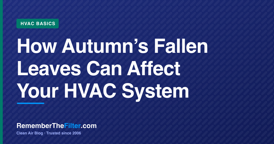 How Autumn’s Fallen Leaves Can Affect Your HVAC System