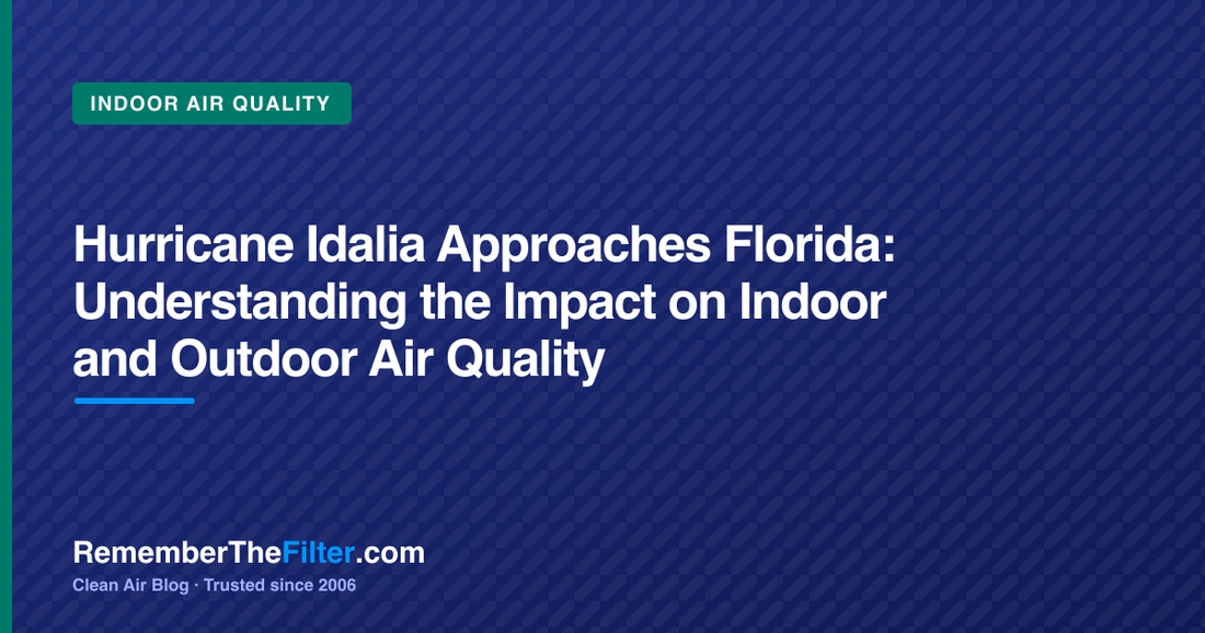 Hurricane Idalia Approaches Florida: Understanding the Impact on Indoor and Outdoor Air Quality