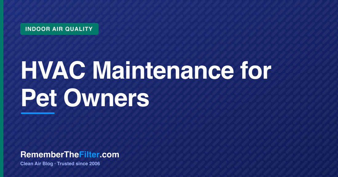 HVAC Maintenance for Pet Owners