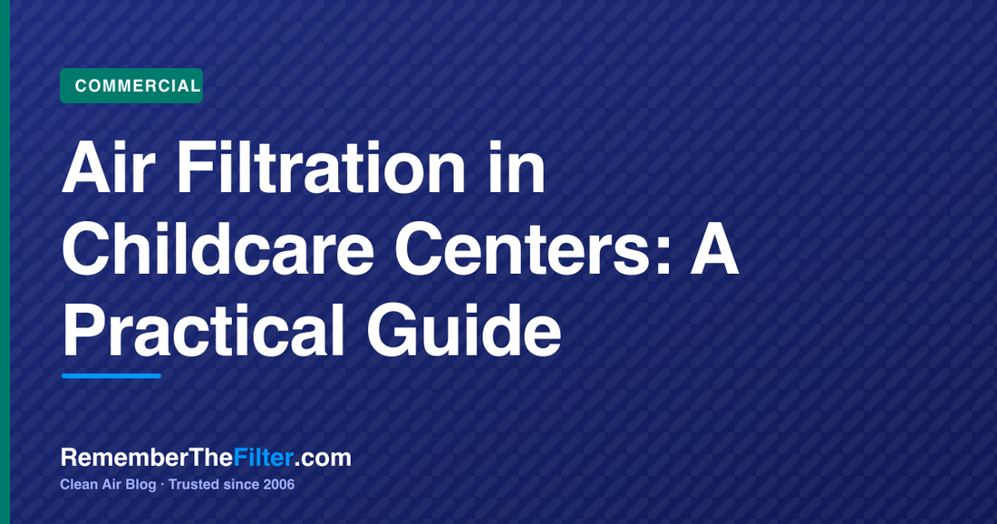 Air Filtration in Childcare Centers: A Practical Guide
