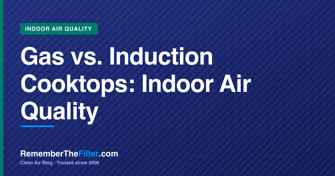 Gas vs. Induction Cooktops: Indoor Air Quality