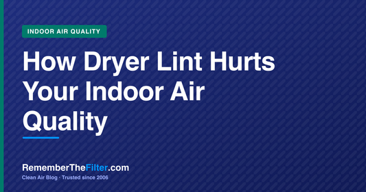 How Dryer Lint Hurts Your Indoor Air Quality