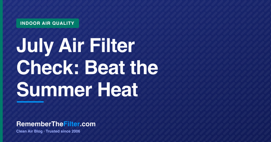 July Air Filter Check: Beat the Summer Heat