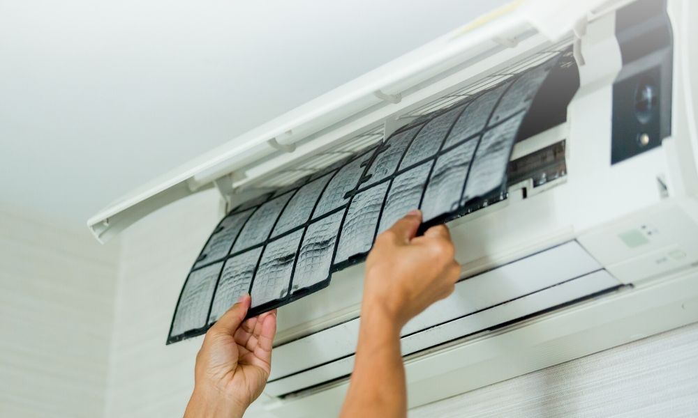 replacing air filter