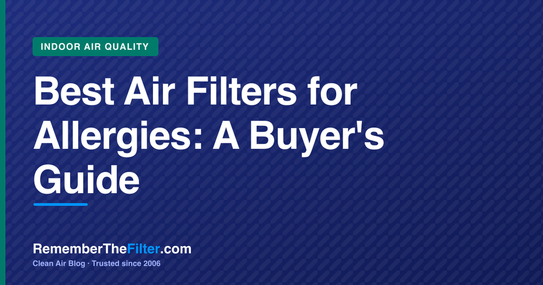 Best Air Filters for Allergies: A Buyer's Guide