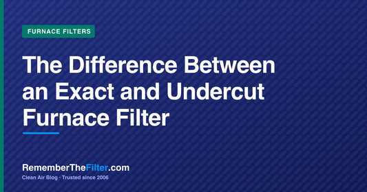 The Difference Between an Exact and Undercut Furnace Filter