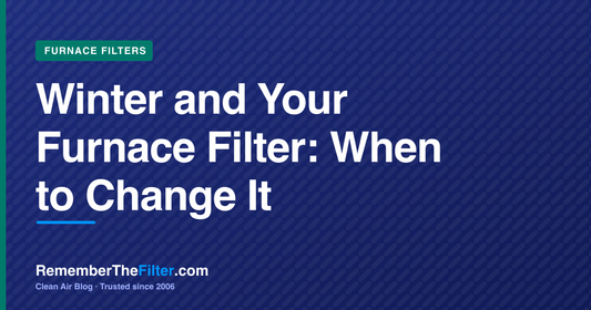 Winter and Your Furnace Filter: When to Change It