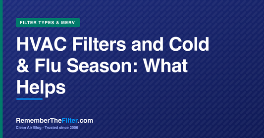 HVAC Filters and Cold & Flu Season: What Helps