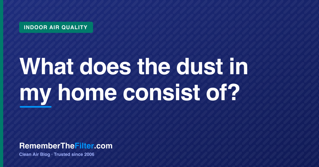 What does the dust in my home consist of?