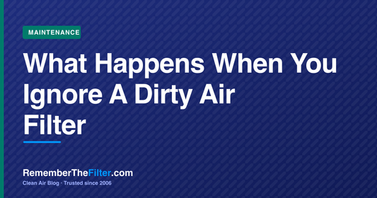What Happens When You Ignore A Dirty Air Filter