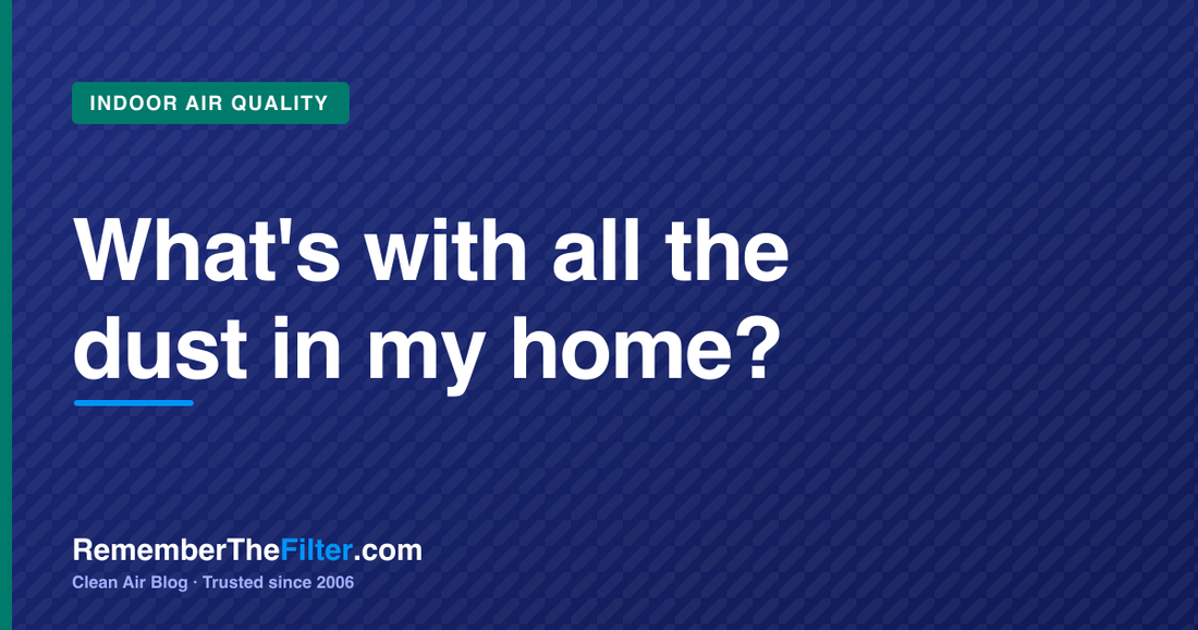 What's with all the dust in my home?