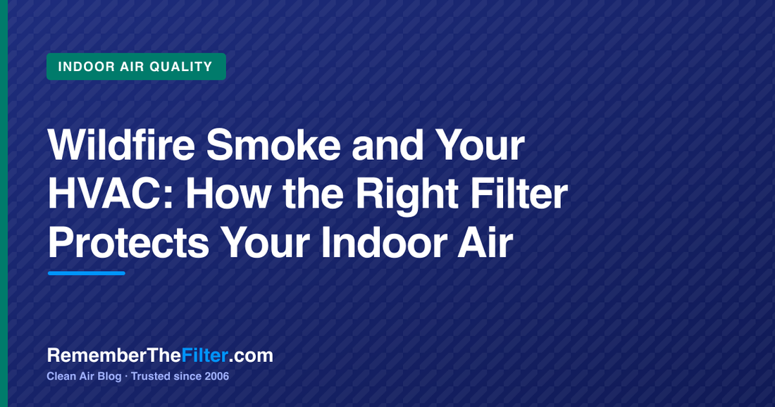 Wildfire Smoke and Your HVAC: How the Right Filter Protects Your Indoor Air