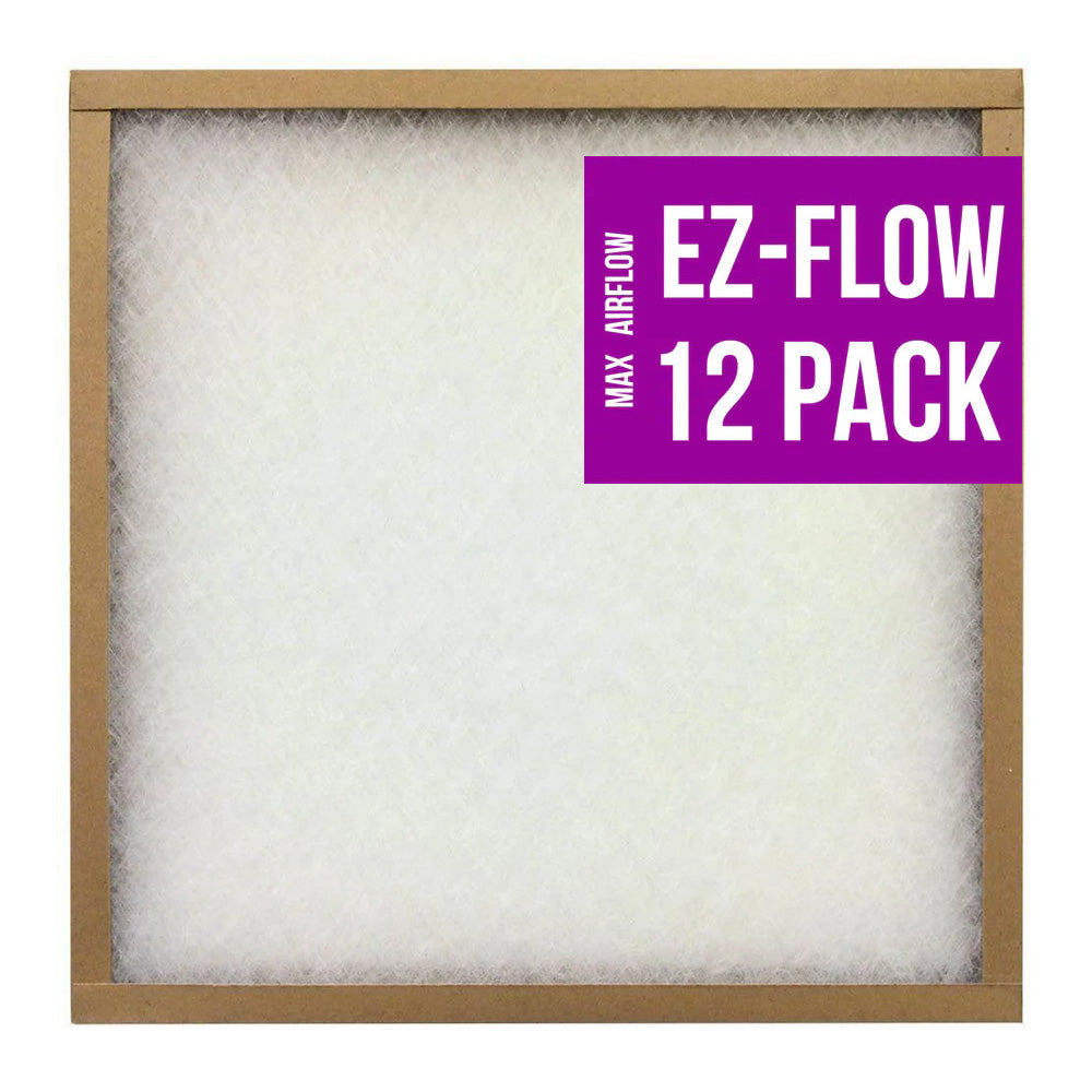Ez Filter Rack EZ Flow Furnace, Air Conditioning and HVAC Filters (12 Pack)