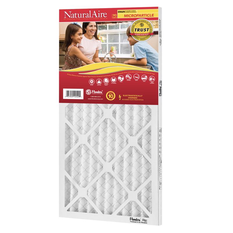 20x30x1 NaturalAire Microparticle MERV 10 (12 Filters)