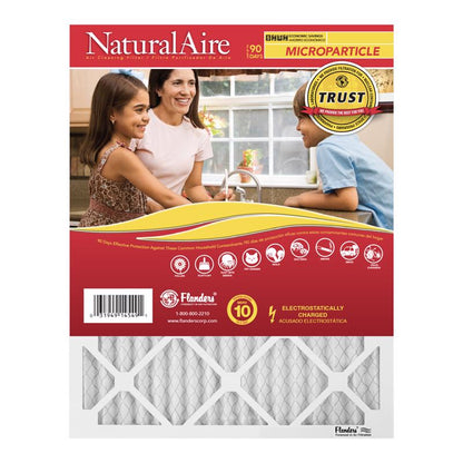 16x20x1 NaturalAire Microparticle MERV 10 (12 Filters)