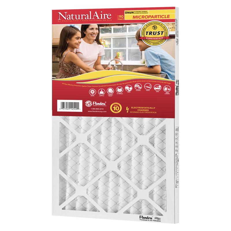 16x20x1 NaturalAire Microparticle MERV 10 (12 Filters)