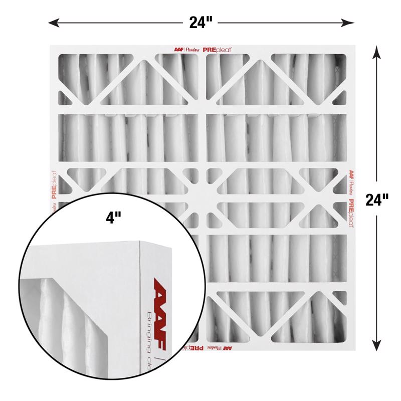 24x24x4 PREpleat LPD MERV 8 Standard Capacity Filters 80055.042424 (6 Filters)