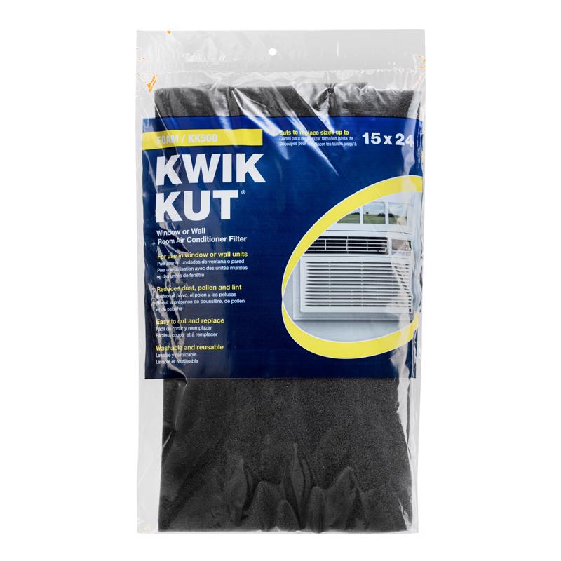 15x24x1/4 Naturalaire Kwik Kut Foam Filter KK500 - 24 pack
