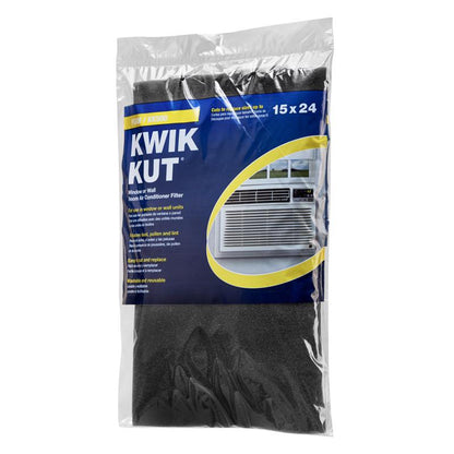 15x24x1/4 Naturalaire Kwik Kut Foam Filter KK500 - 24 pack