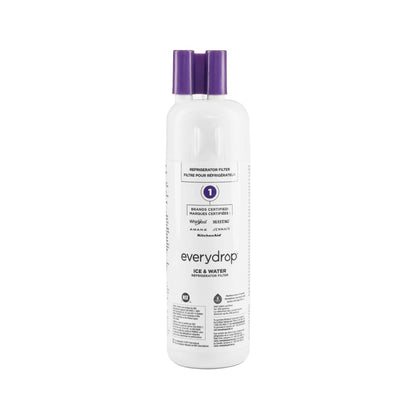 EveryDrop by Whirlpool Ice and Water Refrigerator Filter 1, EDR1RXD1, Purple