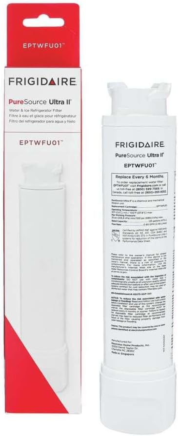 FRIGIDAIRE EPTWFU01 PureSource Ultra II Refrigerator Water Filter