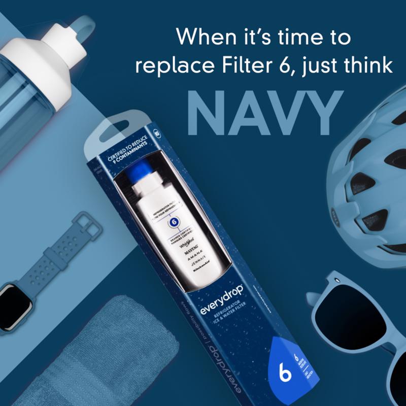 Whirlpool EveryDrop Filter 6 Refrigerator Replacement Filter For Whirlpool Filter 6 - view 8
