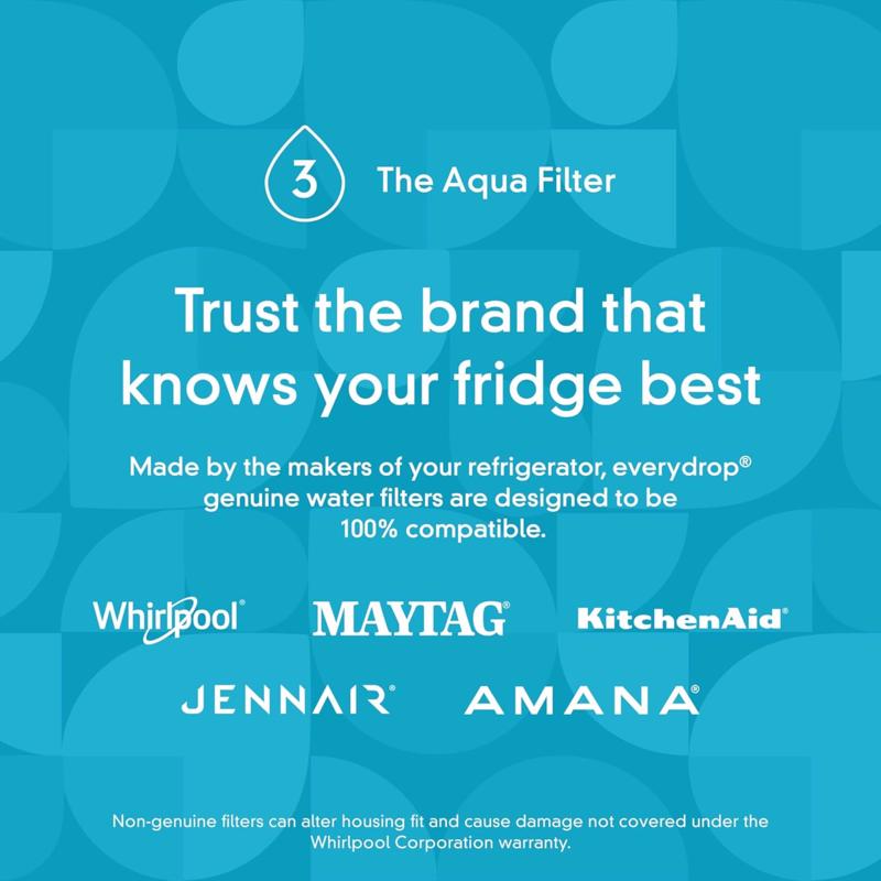 Whirlpool EveryDrop Refrigerator Replacement Filter For Whirlpool Filter 3 - view 5