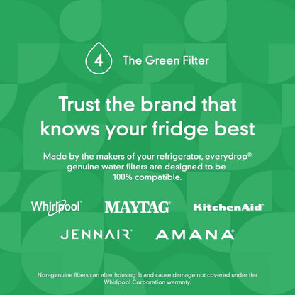 Whirlpool EveryDrop Refrigerator Replacement Filter For Whirlpool Filter 4 - view 5
