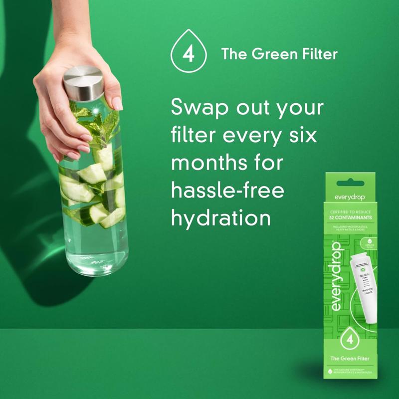 Whirlpool EveryDrop Refrigerator Replacement Filter For Whirlpool Filter 4 - view 6