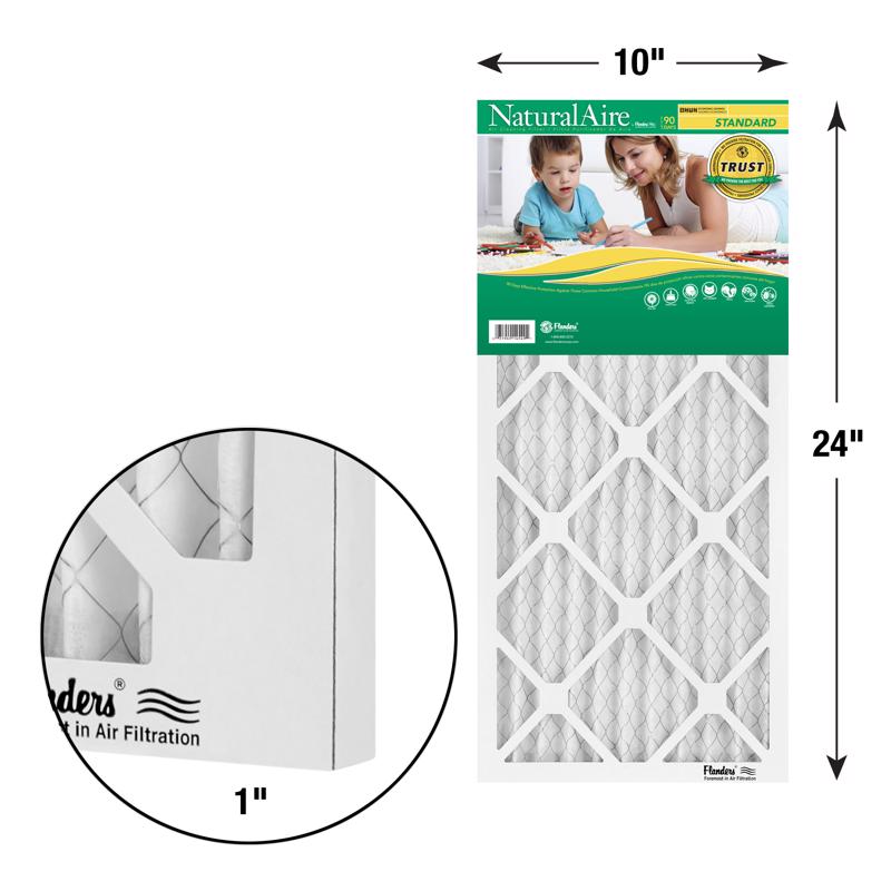 10x24x1 NaturalAire Standard MERV 8 (12 Filters)