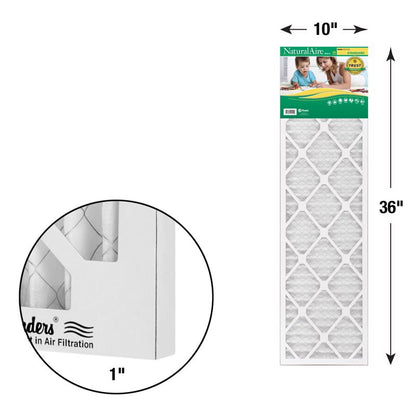 10x36x1 NaturalAire Standard MERV 8 (12 Filters)