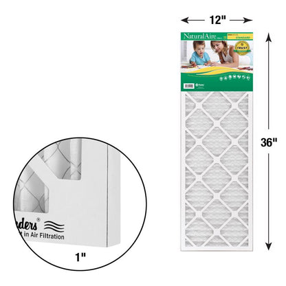 12x36x1 NaturalAire Standard MERV 8 (12 Filters)