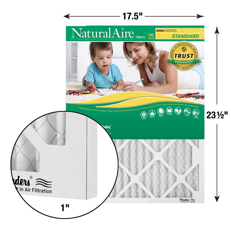 17-1/2x23-1/2x1 NaturalAire Standard MERV 8 84858.01175235 (12 Filters)
