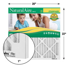 20x22x1 NaturalAire Standard MERV 8 Filters 84858.012022 (12 pack)
