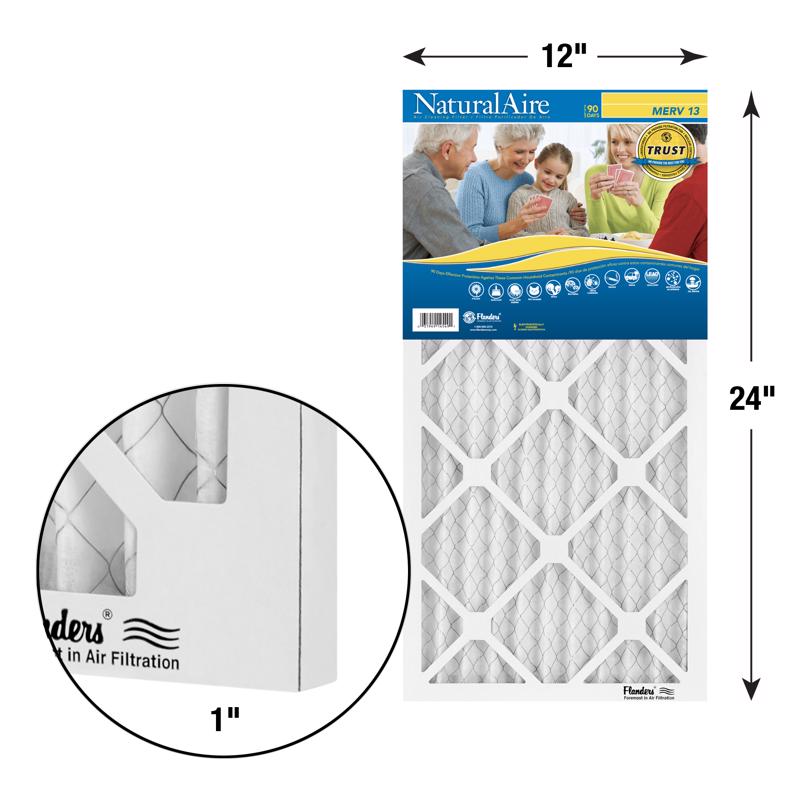 12x24x1 NaturalAire Healthy Ultra MERV 13 (12 Filters)