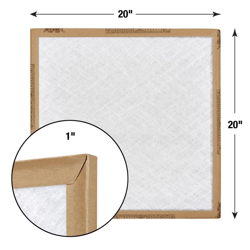 20x20x1 Flanders EZ Flow MERV 1-4 (12pk)