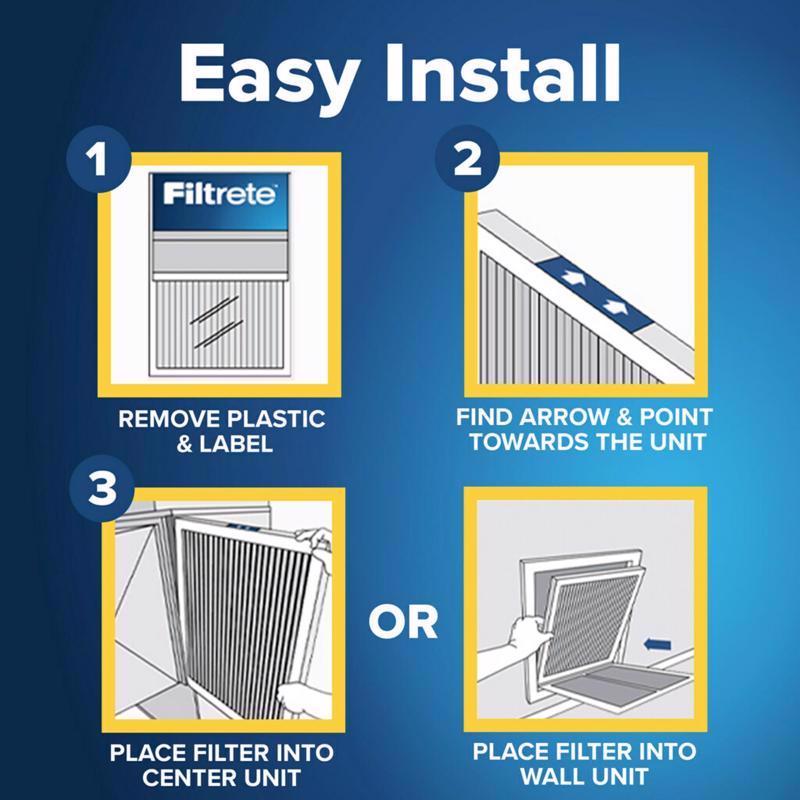 Filtrete™ Healthy Living Deep Filter (MPR 1550) — View 4